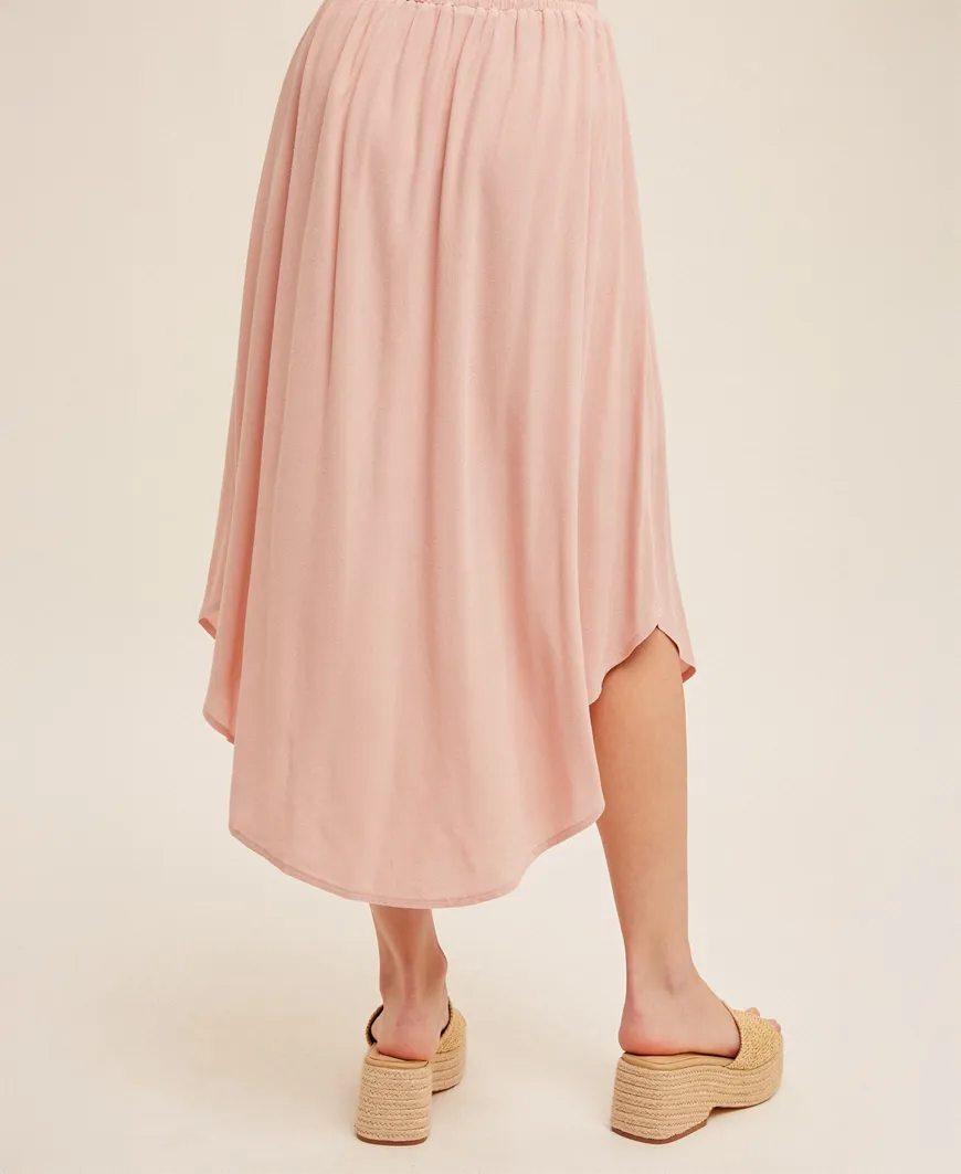 Amelia Swing Skirt – Mauve