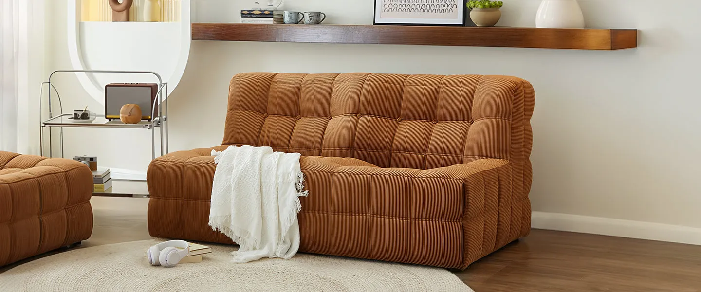 Bean Bag Modern Corduroy Chair Lazy Sofa