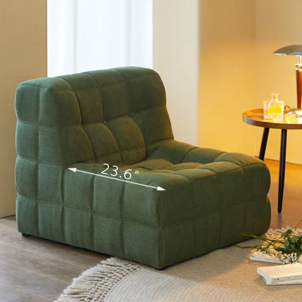 Bean Bag Modern Corduroy Chair Lazy Sofa