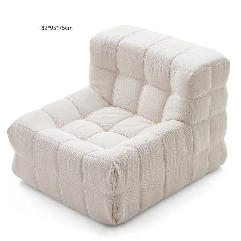 Bean Bag Modern Corduroy Chair Lazy Sofa