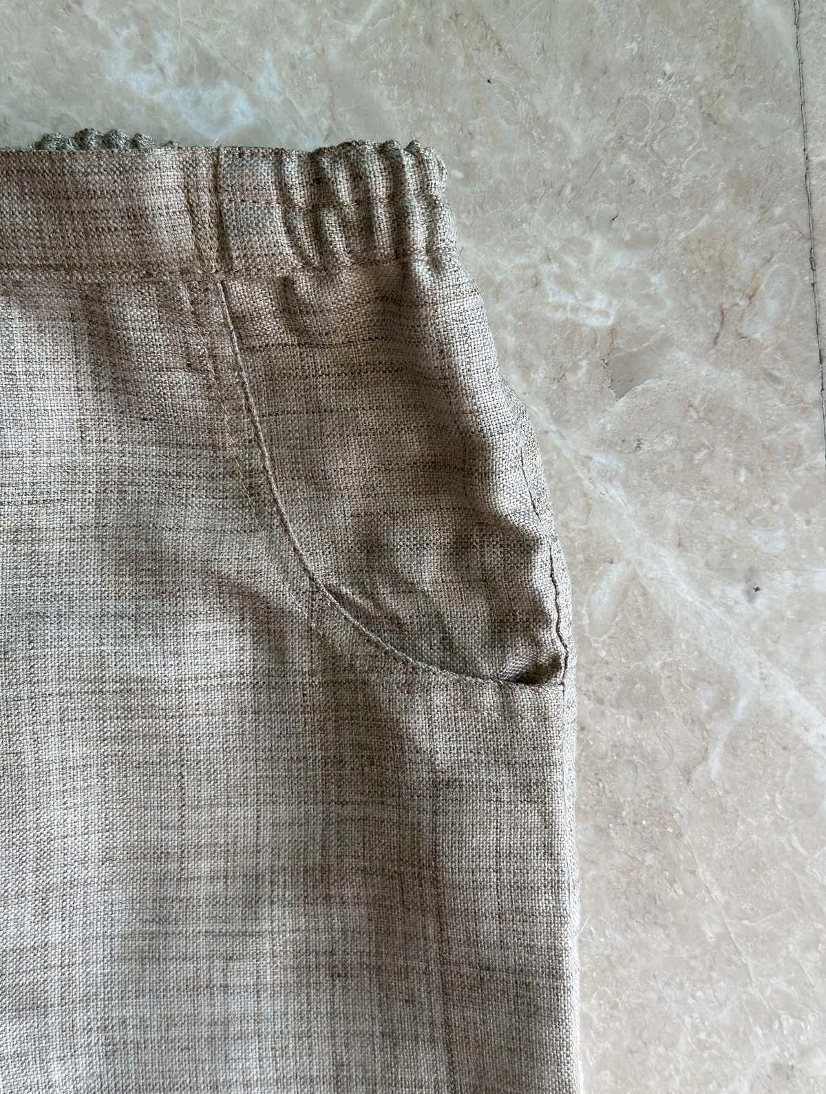 Beige Pants