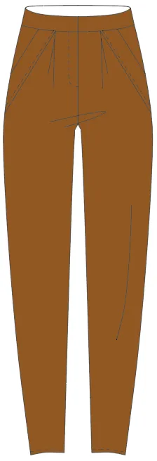 Berlin Corduroy Pants - Tan
