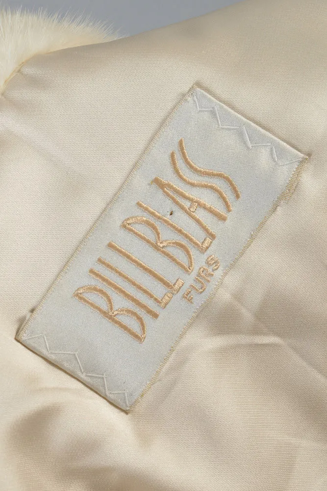 Bill Blass White Mink Gilet