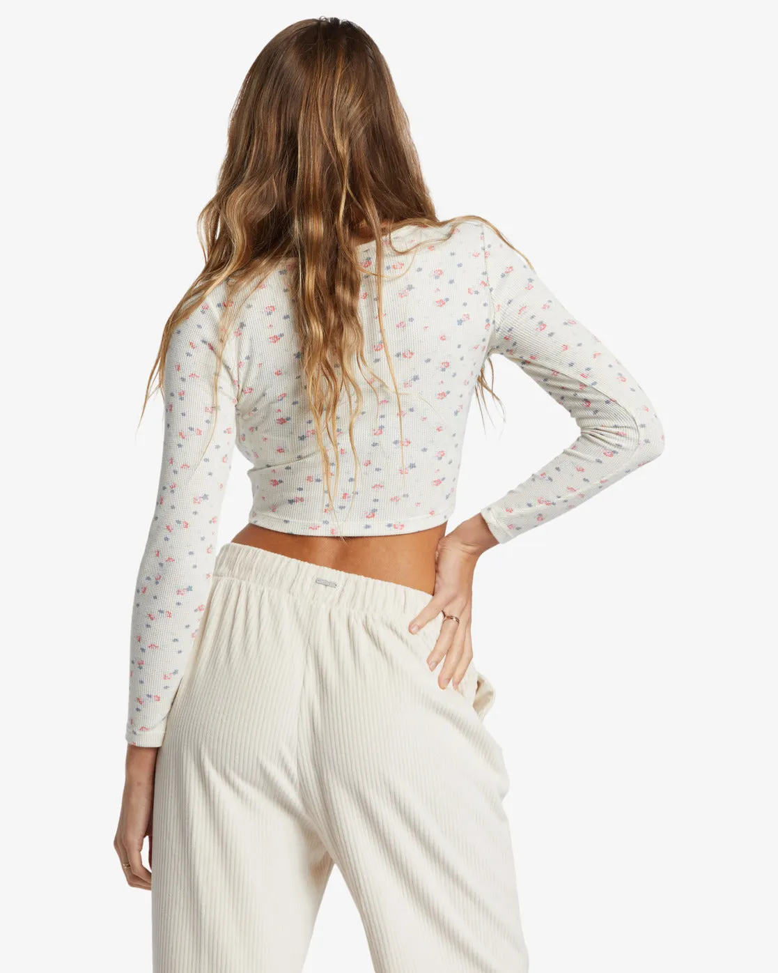 Billabong Women's Sweet Sun Elastic Waist Wide Leg Pants