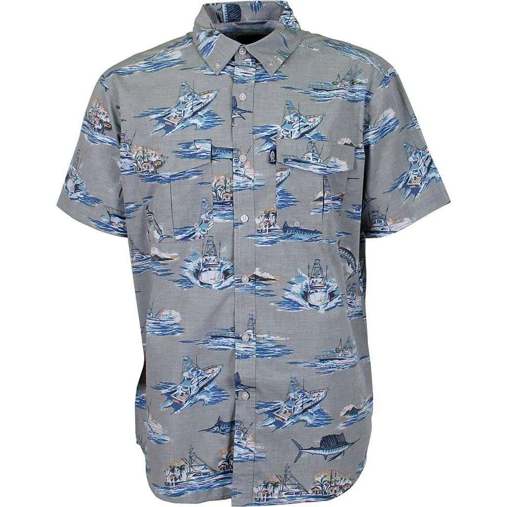 Boatbar Short Sleeve Tech Shirt by AFTCO