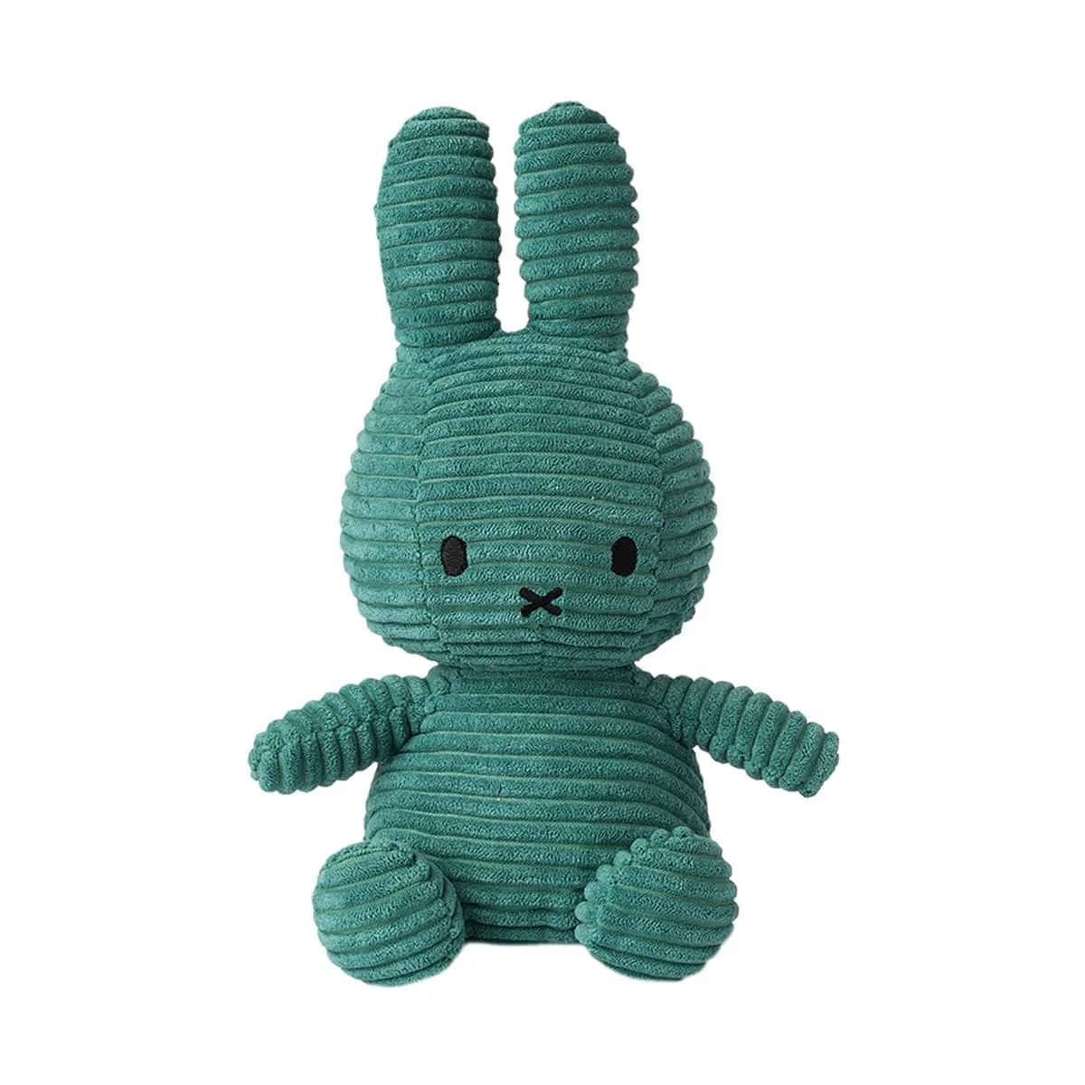 Bon Bon Toys Miffy Sitting Corduroy Plush Toy - Green