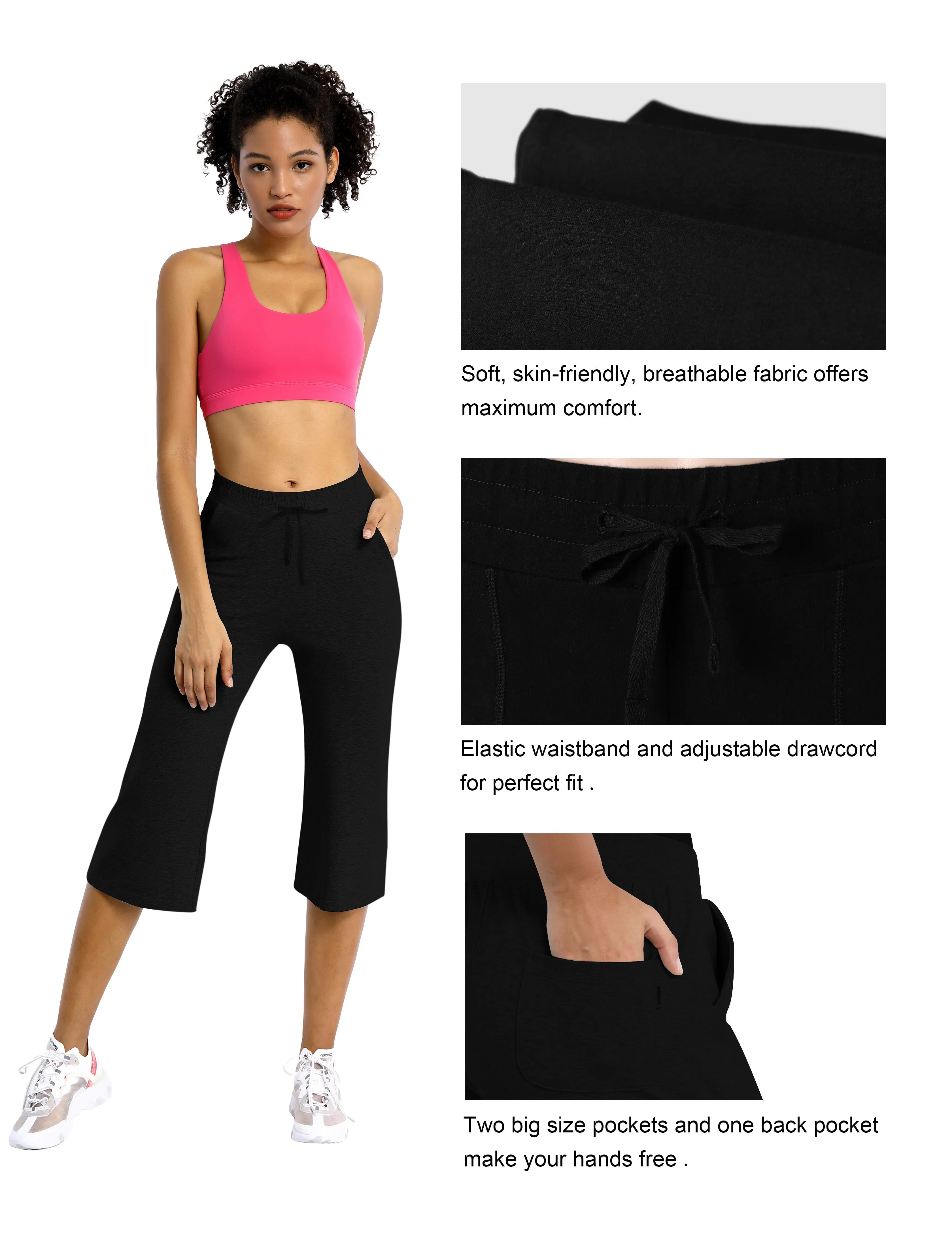 BUBBLELIME 90C/10S Pocket Lounge Adjustable Pants 19??inseam_Tall Size