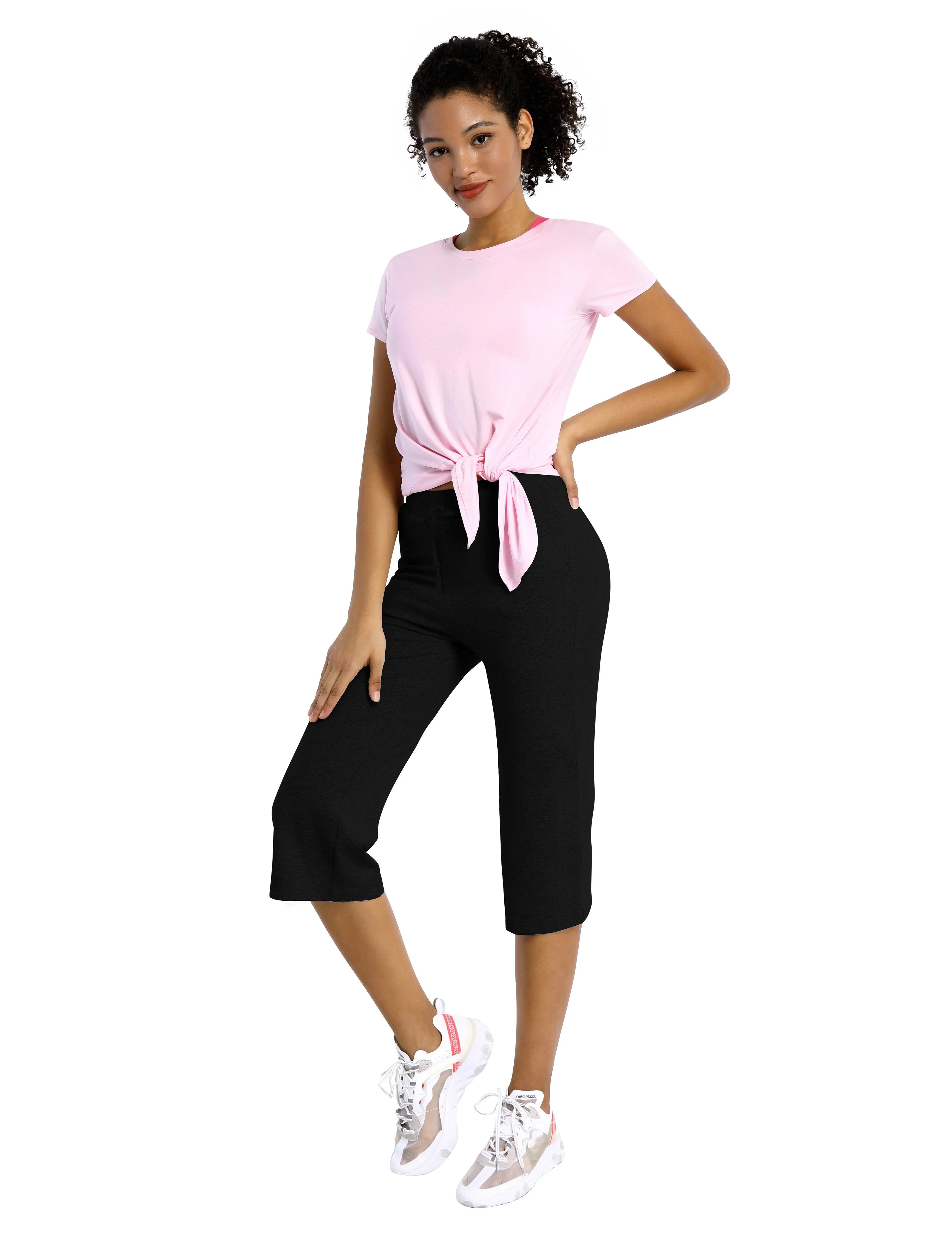 BUBBLELIME 90C/10S Pocket Lounge Adjustable Pants 19??inseam_Tall Size