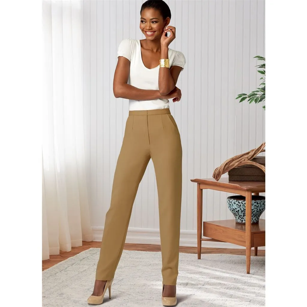 Butterick Pattern B6845 Misses' & Women's Tapered Pants