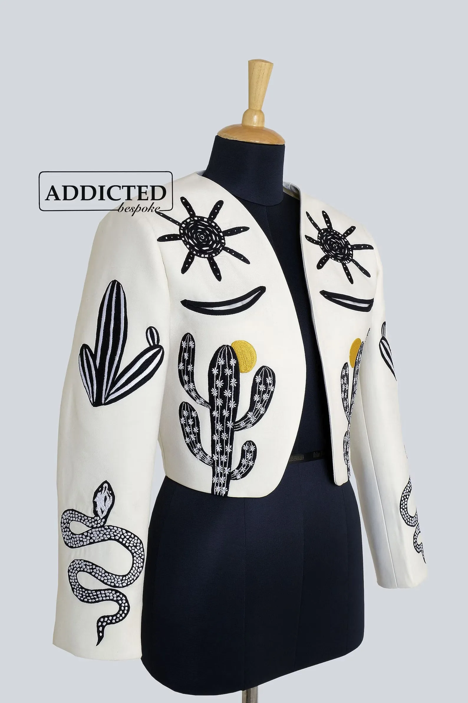Cactus Cosmos Crop Jacket