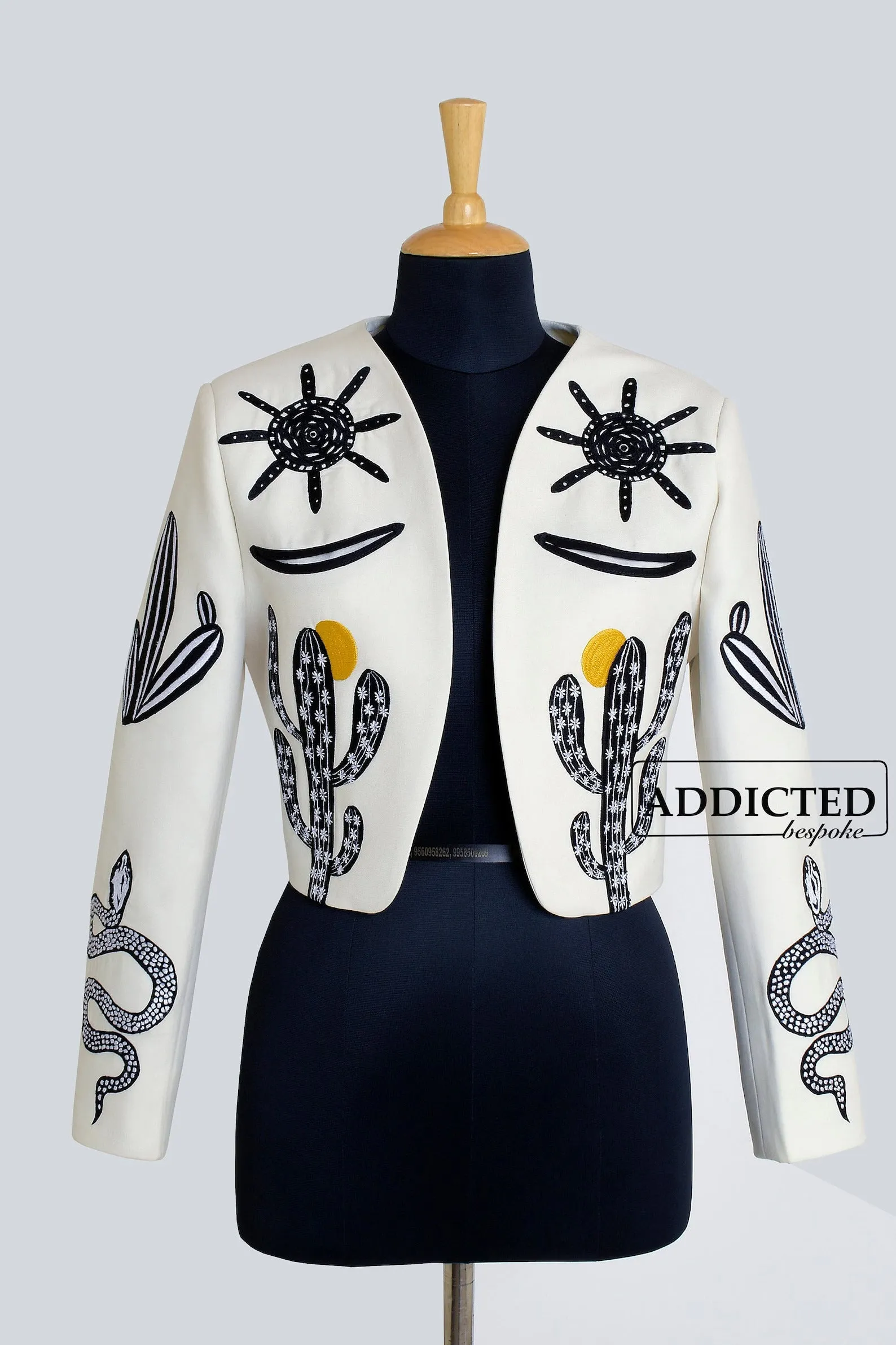 Cactus Cosmos Crop Jacket