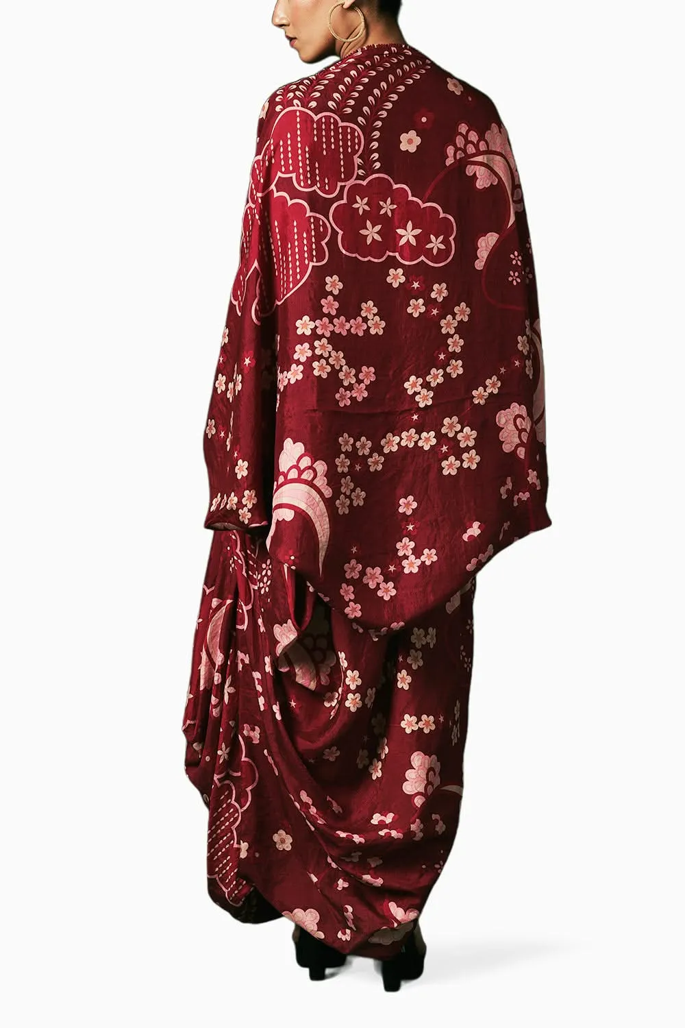 Calendula Dress with Cape