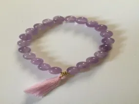 Cape Amethyst Tassel Bracelet 8Mm