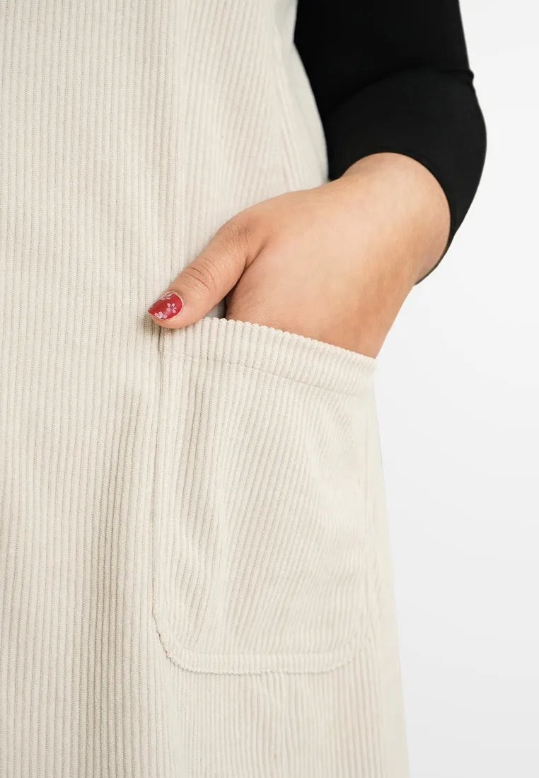 Carter Corduroy Long Button Vest