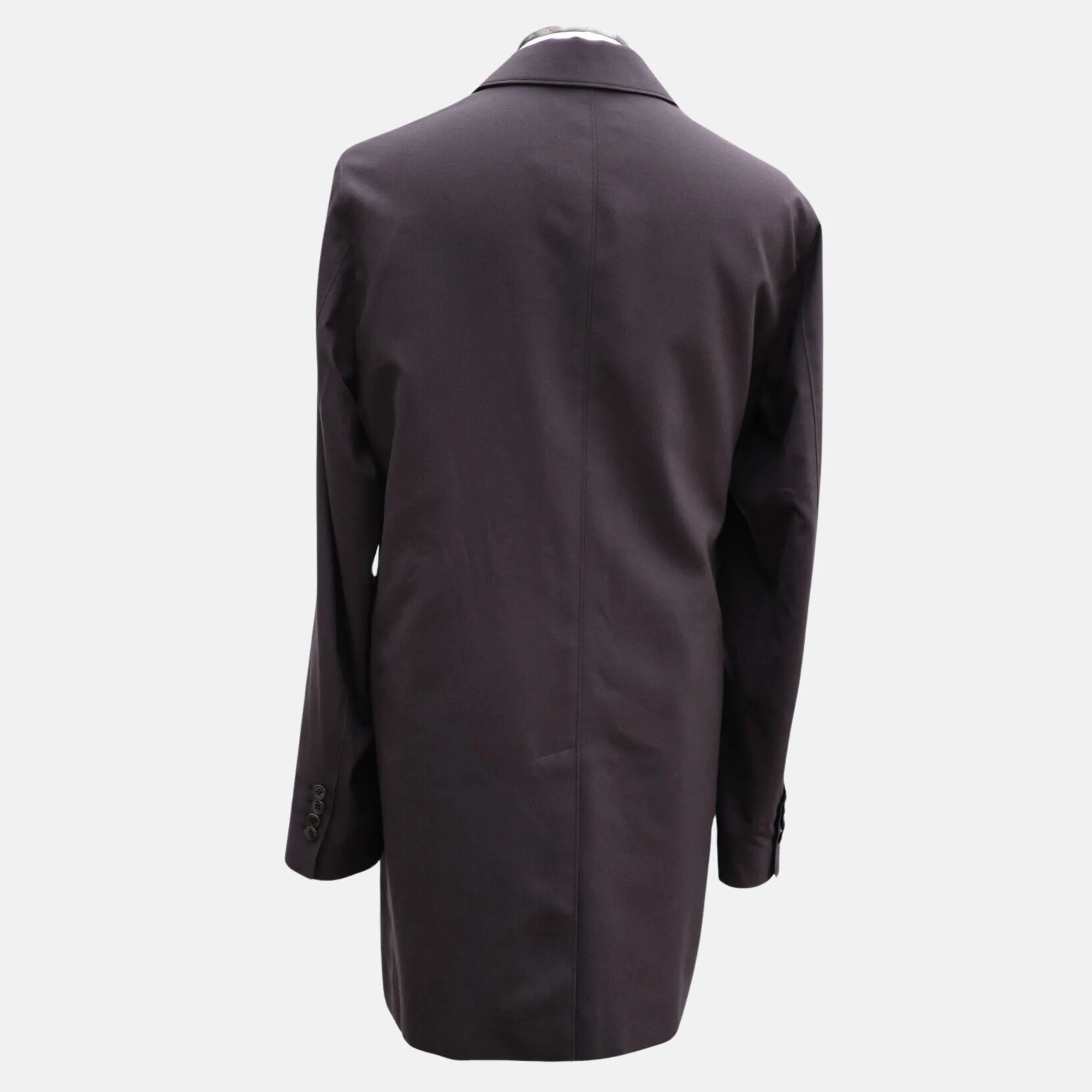 Charcoal Coat Made of Virgin wool (XXL)