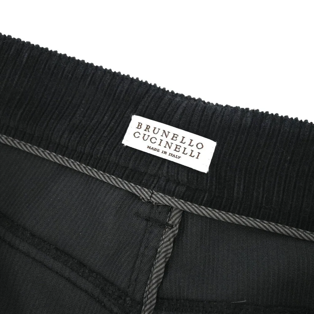 Charcoal Corduroy Pants