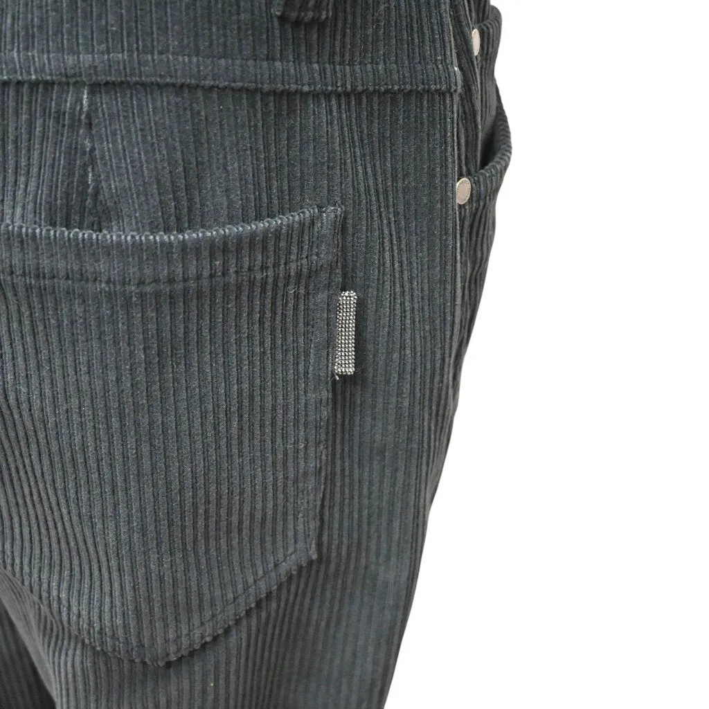 Charcoal Corduroy Pants