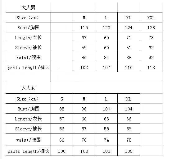 Christmas Pajamas Matching Family Pyjamas Parent-Child Suit  Printing Parent-Child Pajamas Suit