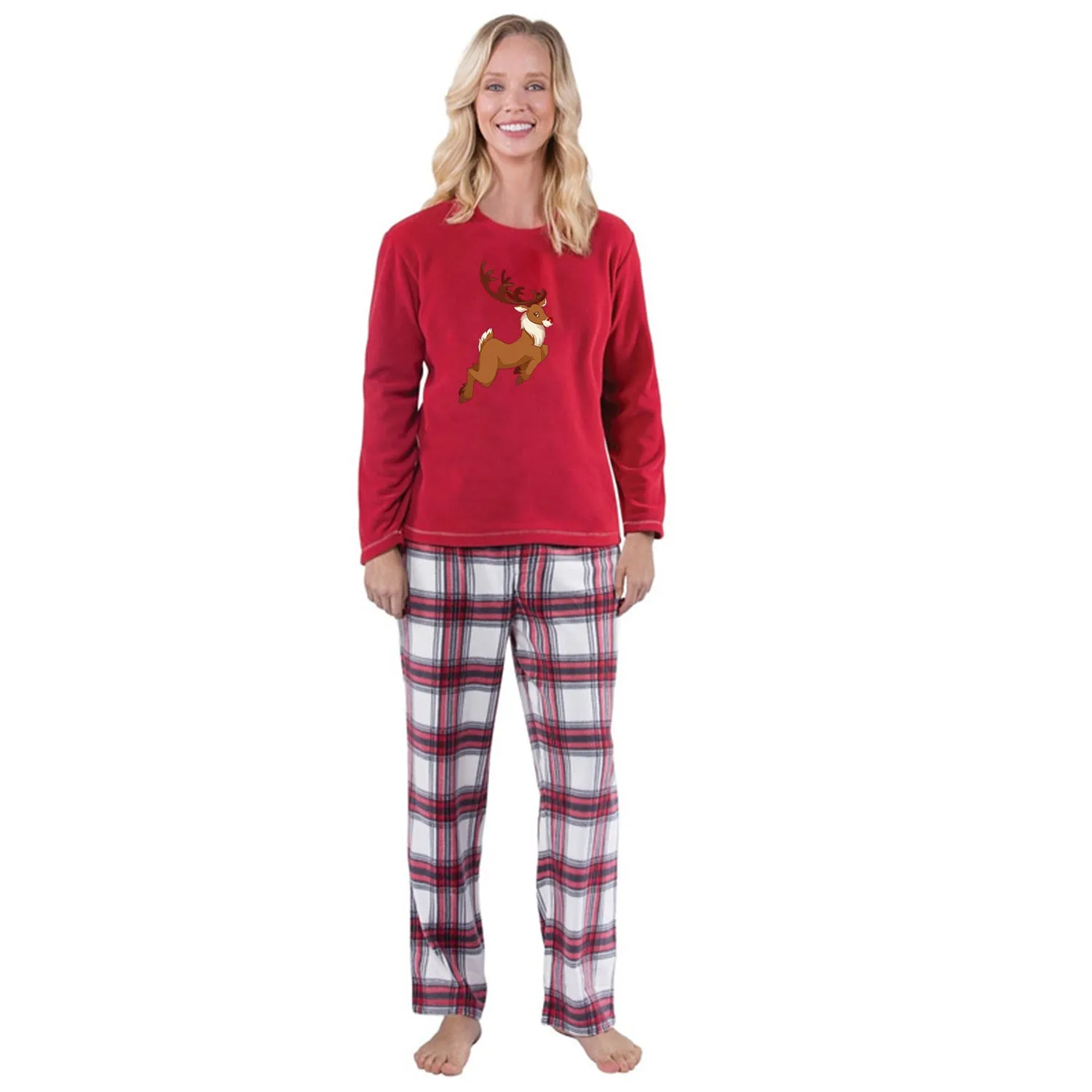 Christmas Pajamas Matching Family Pyjamas Parent-Child Suit  Printing Parent-Child Pajamas Suit
