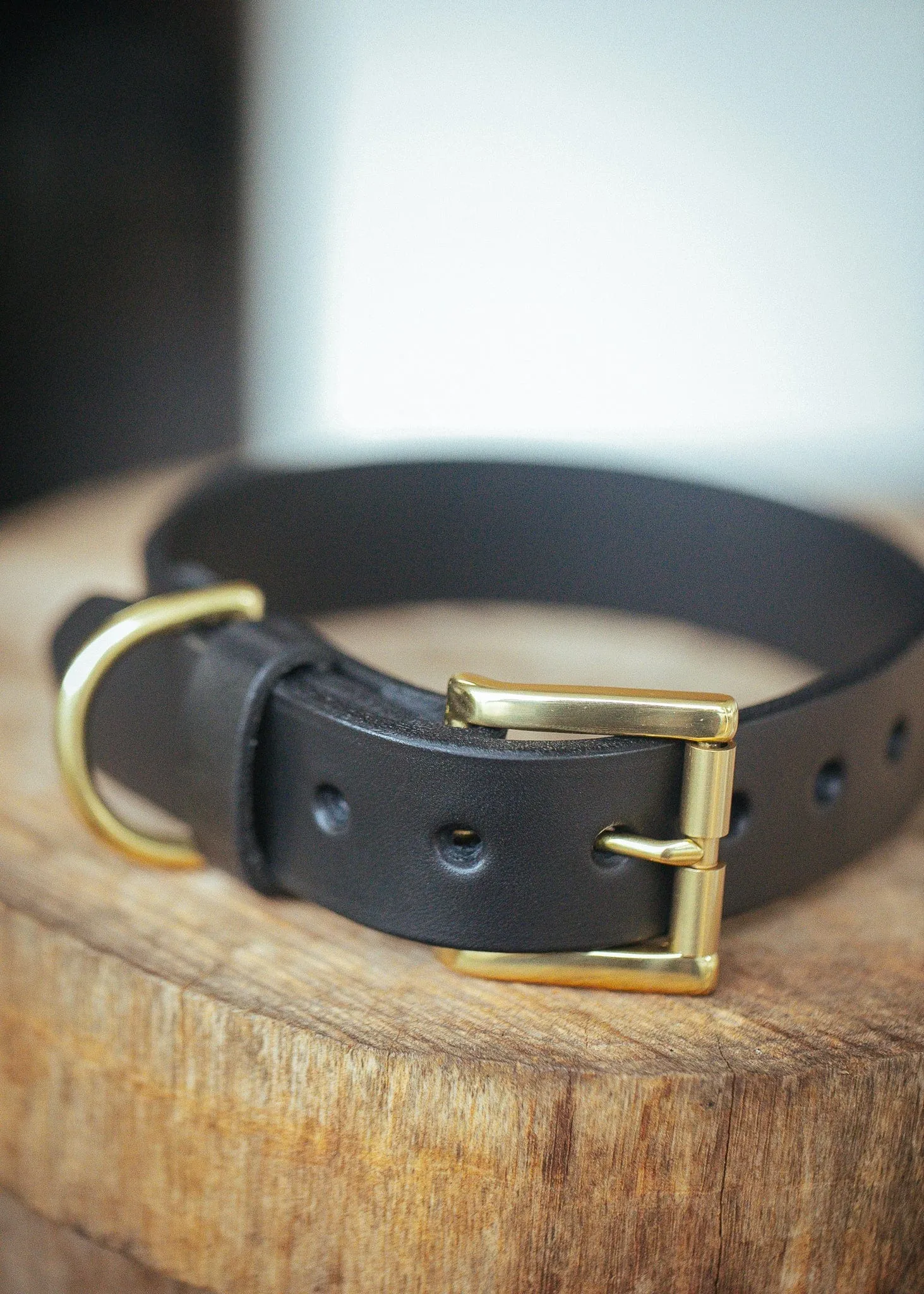 Classic Dog Collar - 30mm - Black