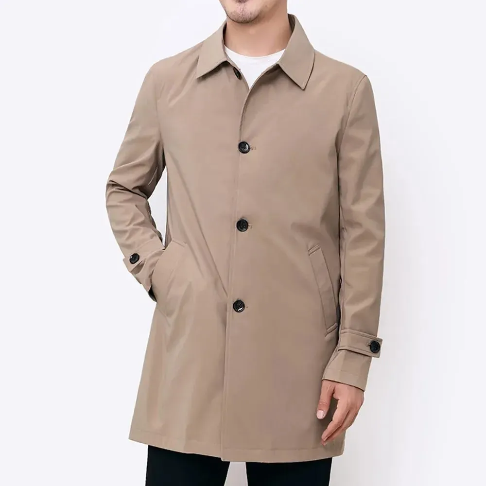 Classic Water-Repellent Overcoat