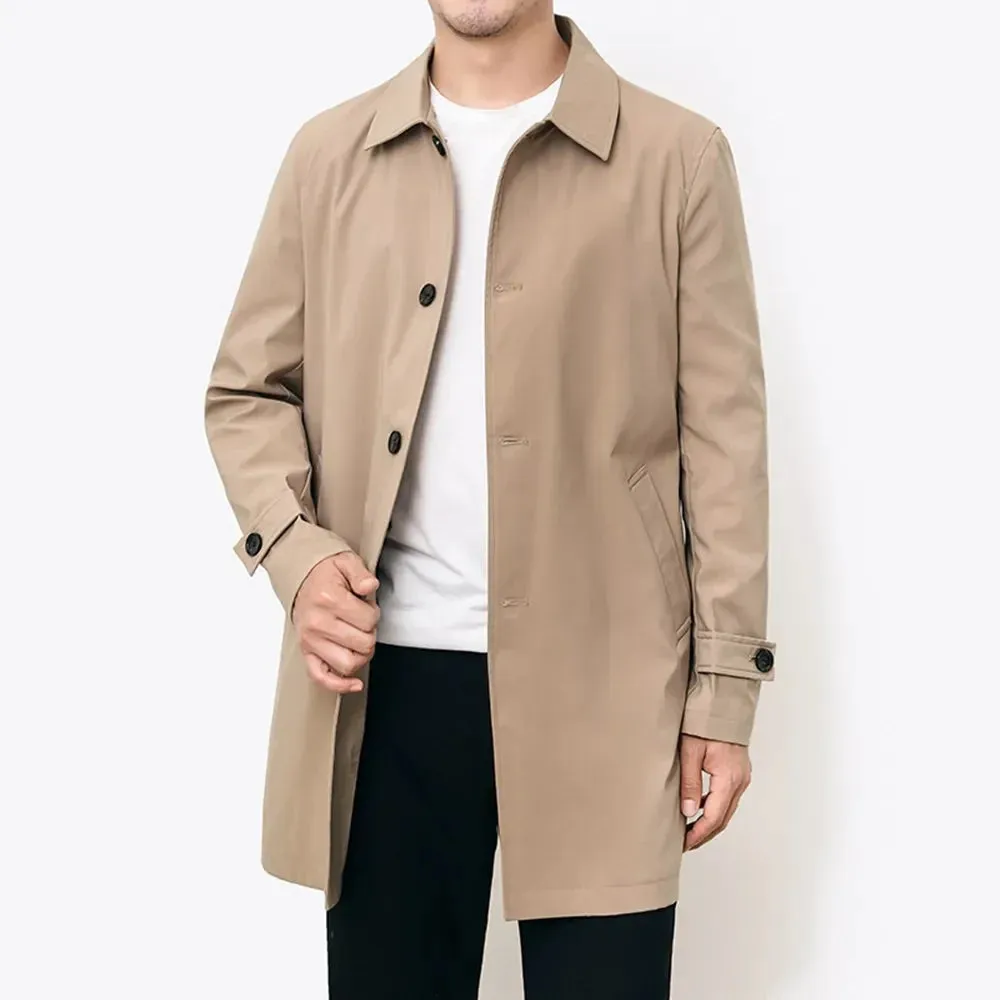 Classic Water-Repellent Overcoat