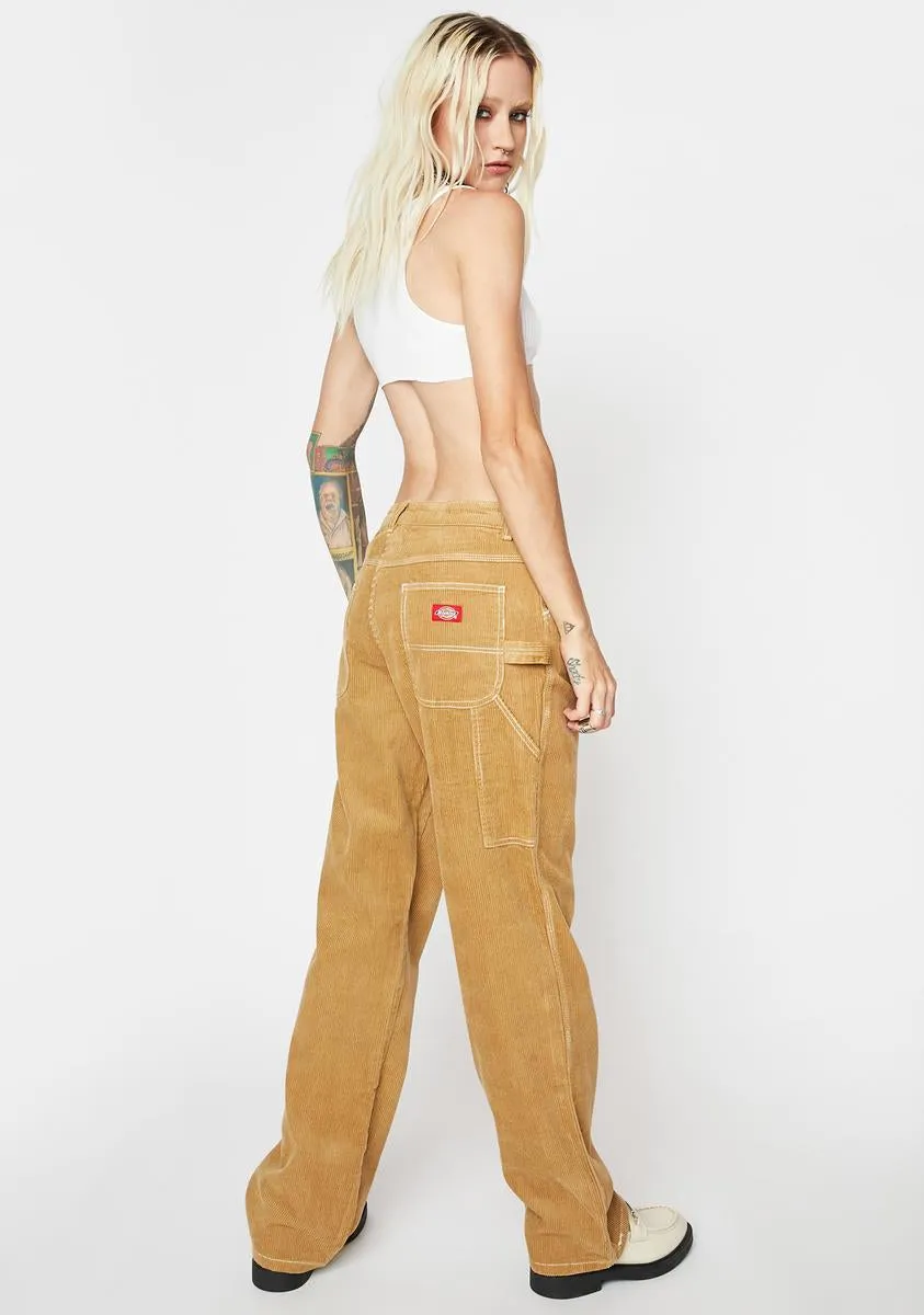 Corduroy Carpenter Pants