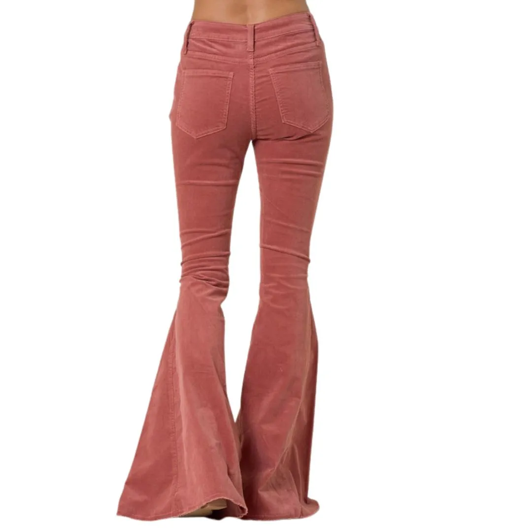 Corduroy Flared Pants
