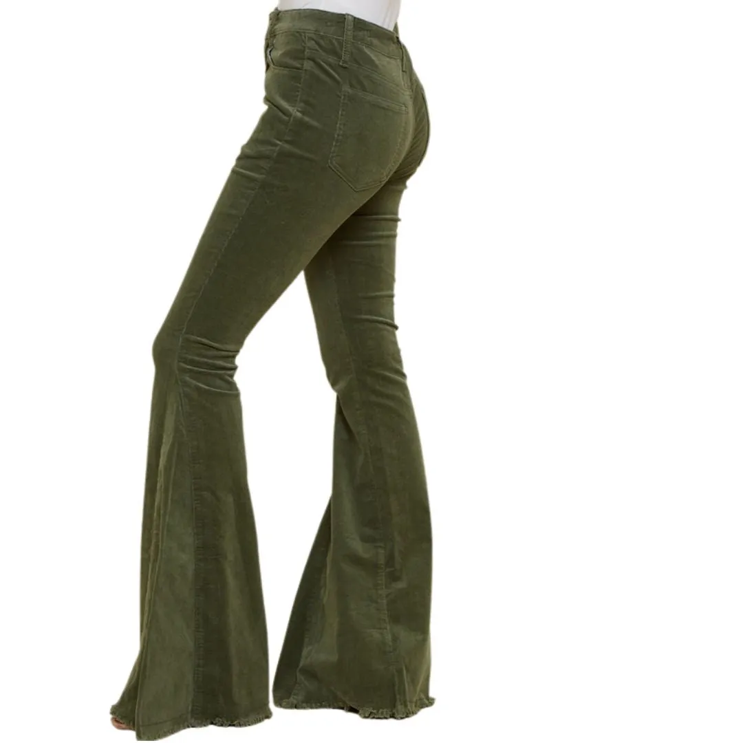 Corduroy Flared Pants