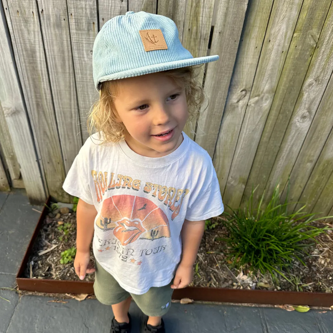 Corduroy Hat - Sky