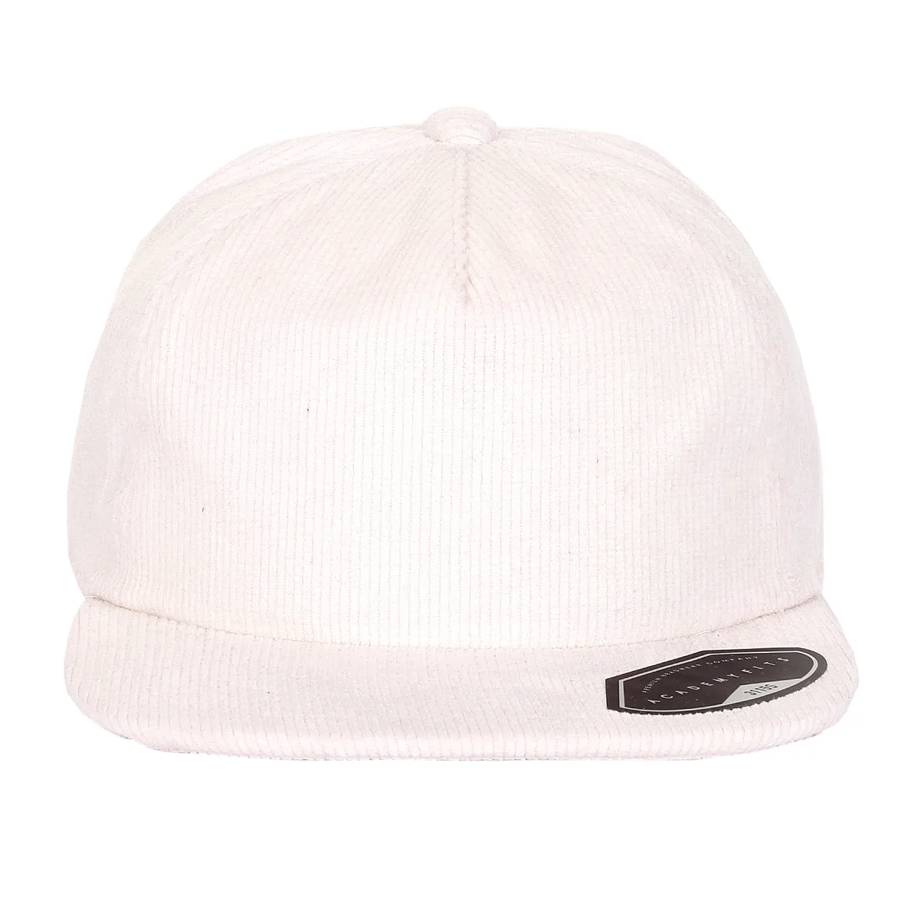 Corduroy Unstructured Flat Bill Adjustable Snapback Hat
