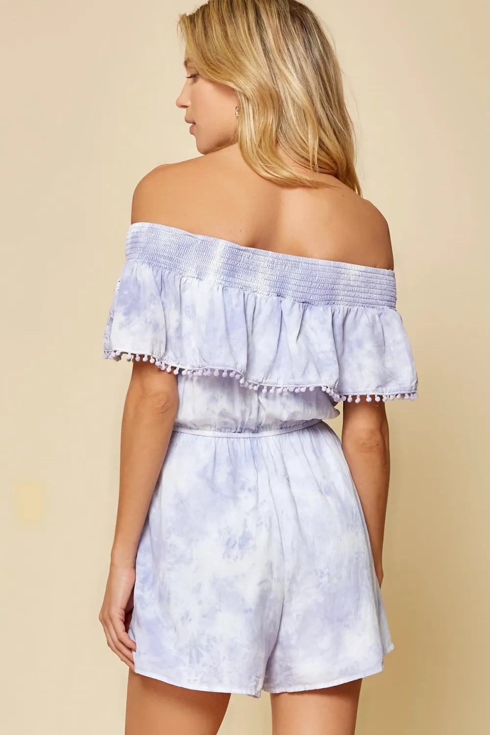 Cotton Candy Tie Dye Romper