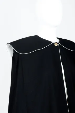 Crepe Cape & Pant Set