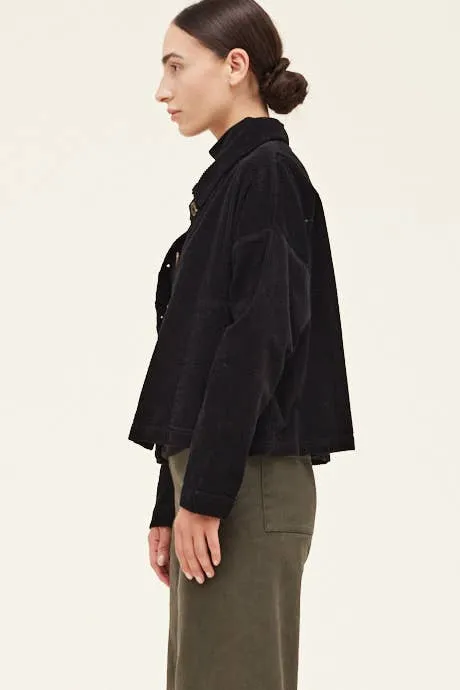 Cropped Corduroy Jacket
