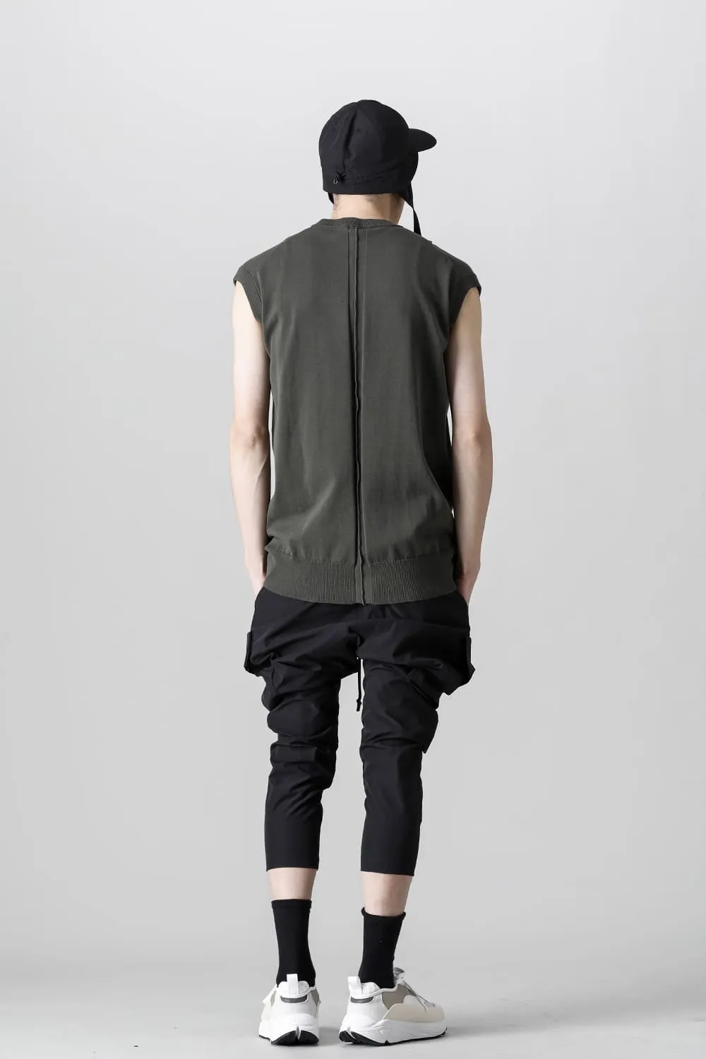 Cross Knit Jersey Khaki