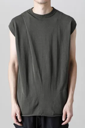Cross Knit Jersey Khaki