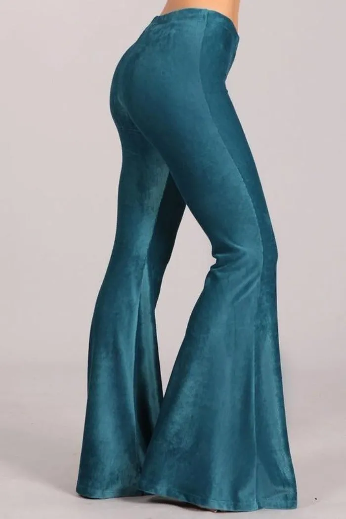 CURVES FLARE BELL BOTTOM PANTS