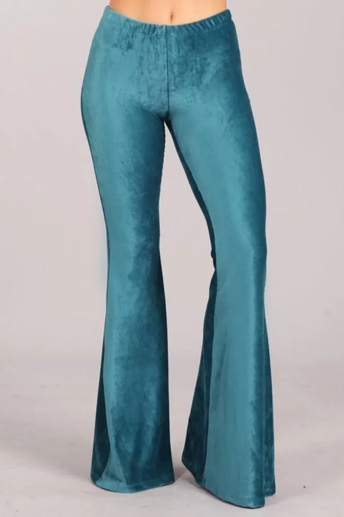 CURVES FLARE BELL BOTTOM PANTS