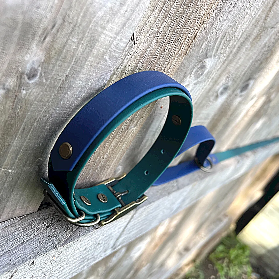 Custom Winter Biothane Dog Collars