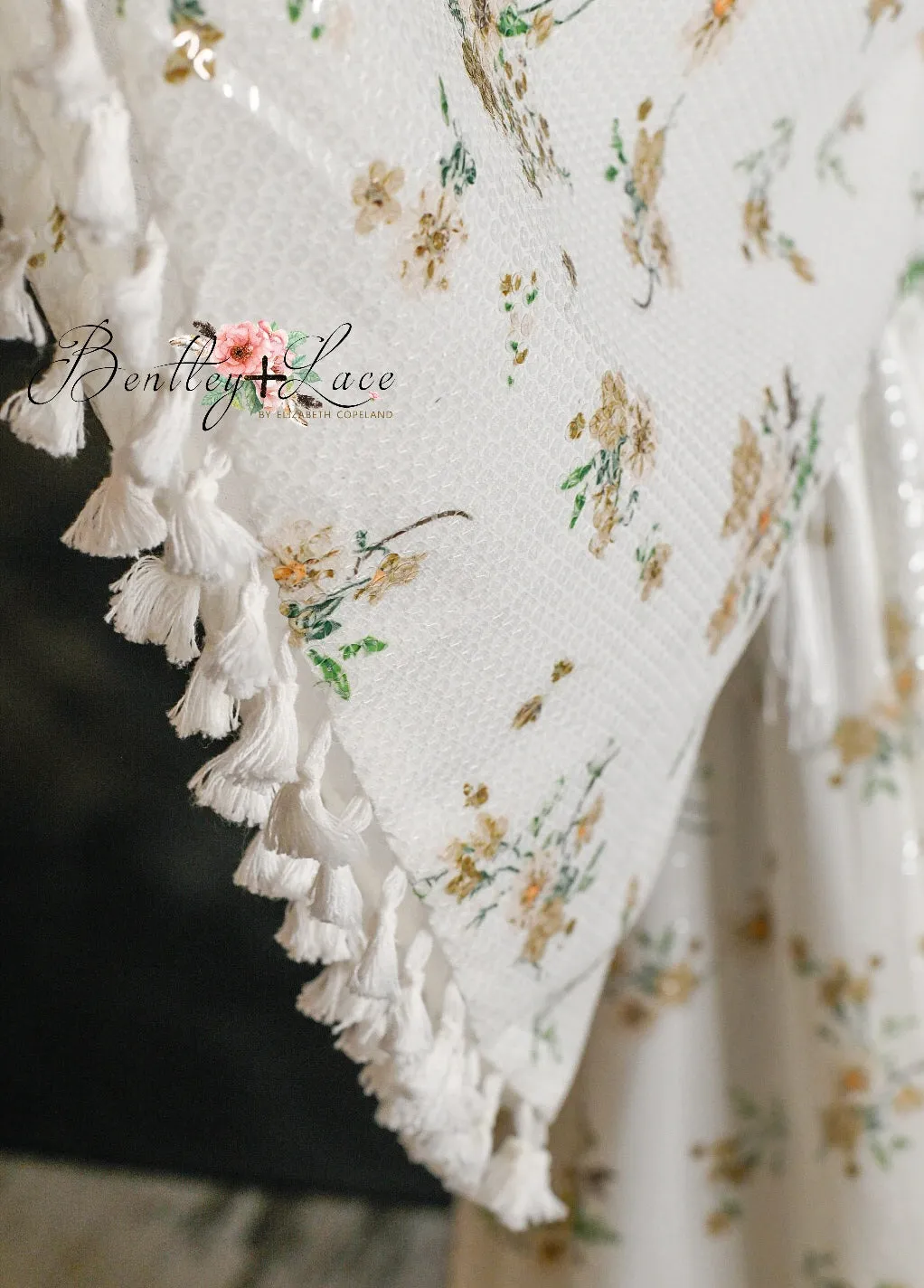 DAISY MAE - cream Bohemian Inspired gown (Teen/Adult) Maternity/ Non Maternity.