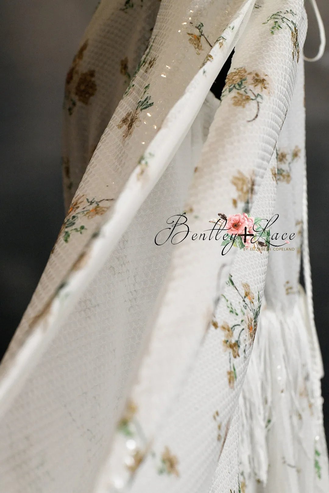 DAISY MAE - cream Bohemian Inspired gown (Teen/Adult) Maternity/ Non Maternity.
