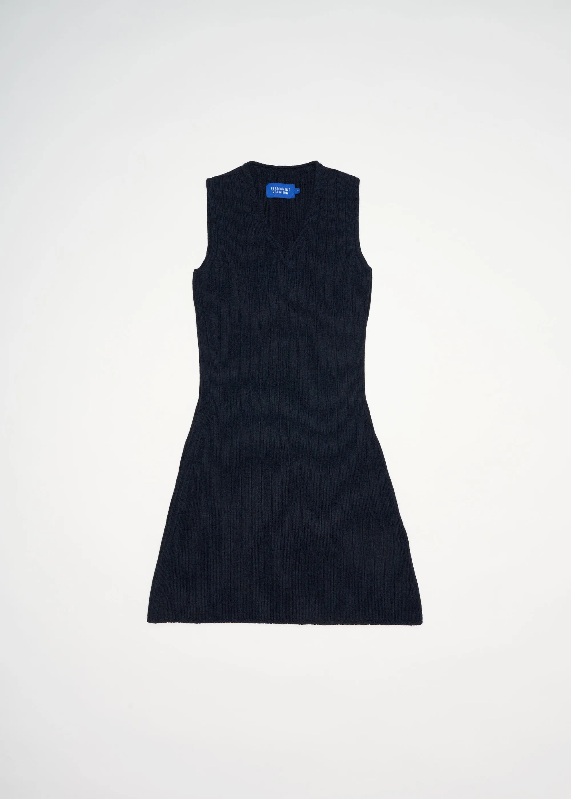 Echo Knitted Dress ~ Ink