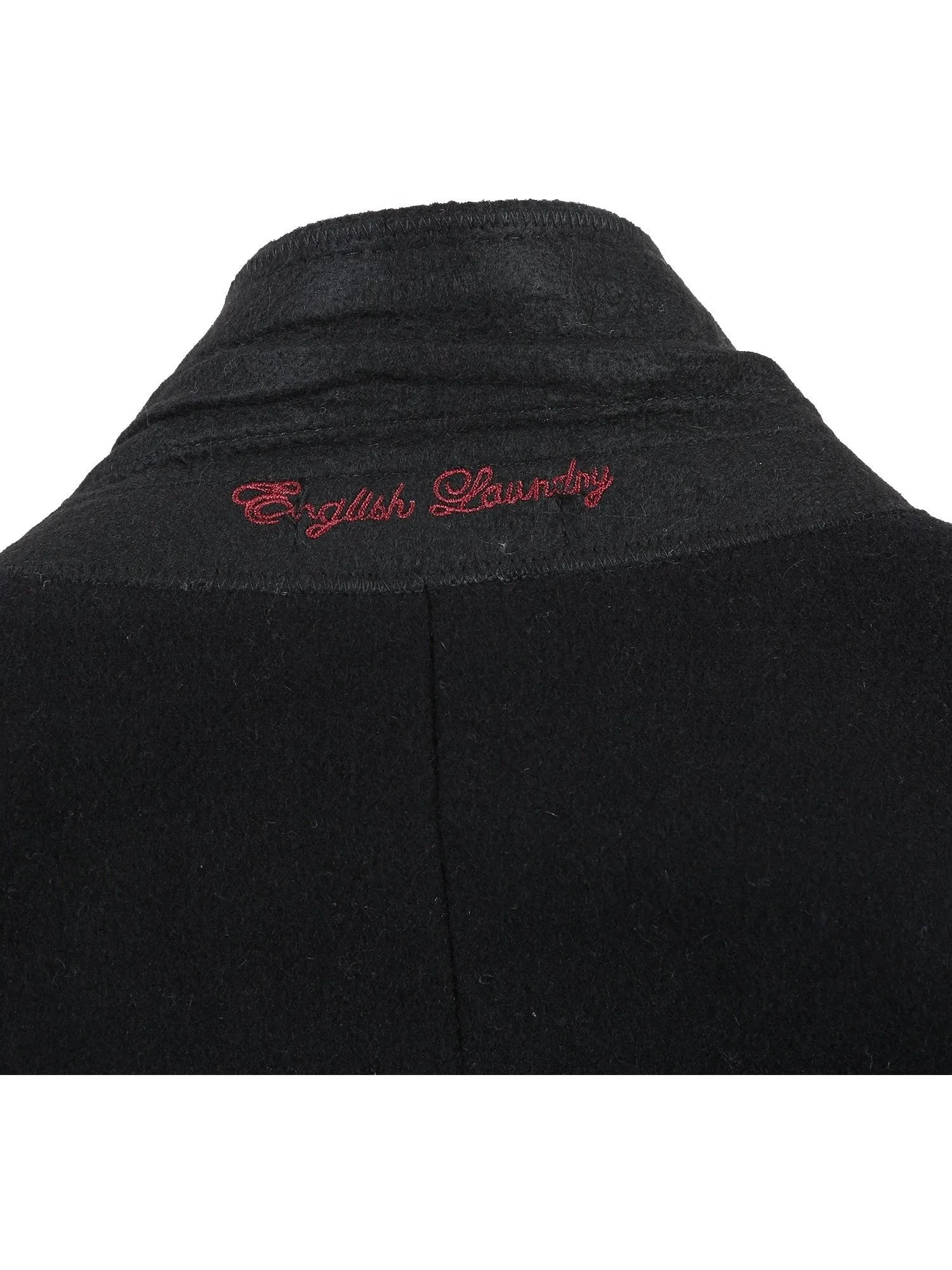 English Laundry Wool Blend Breasted Top Coat