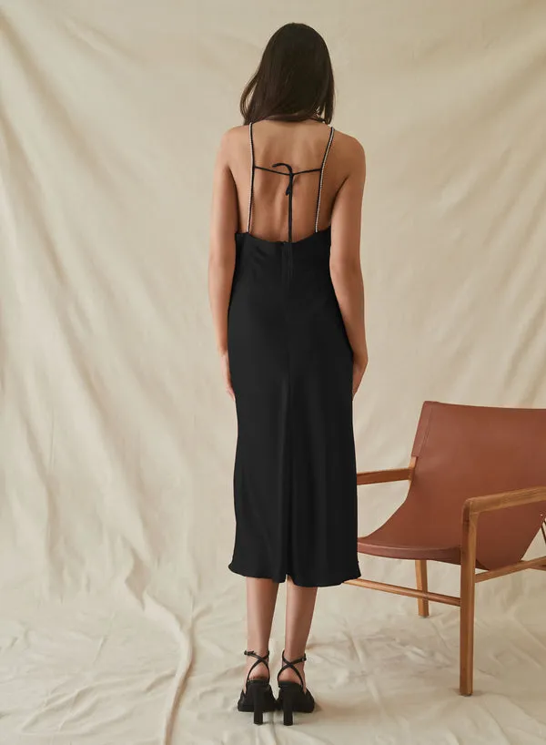 ESMAEE ILLUSION SLIP DRESS