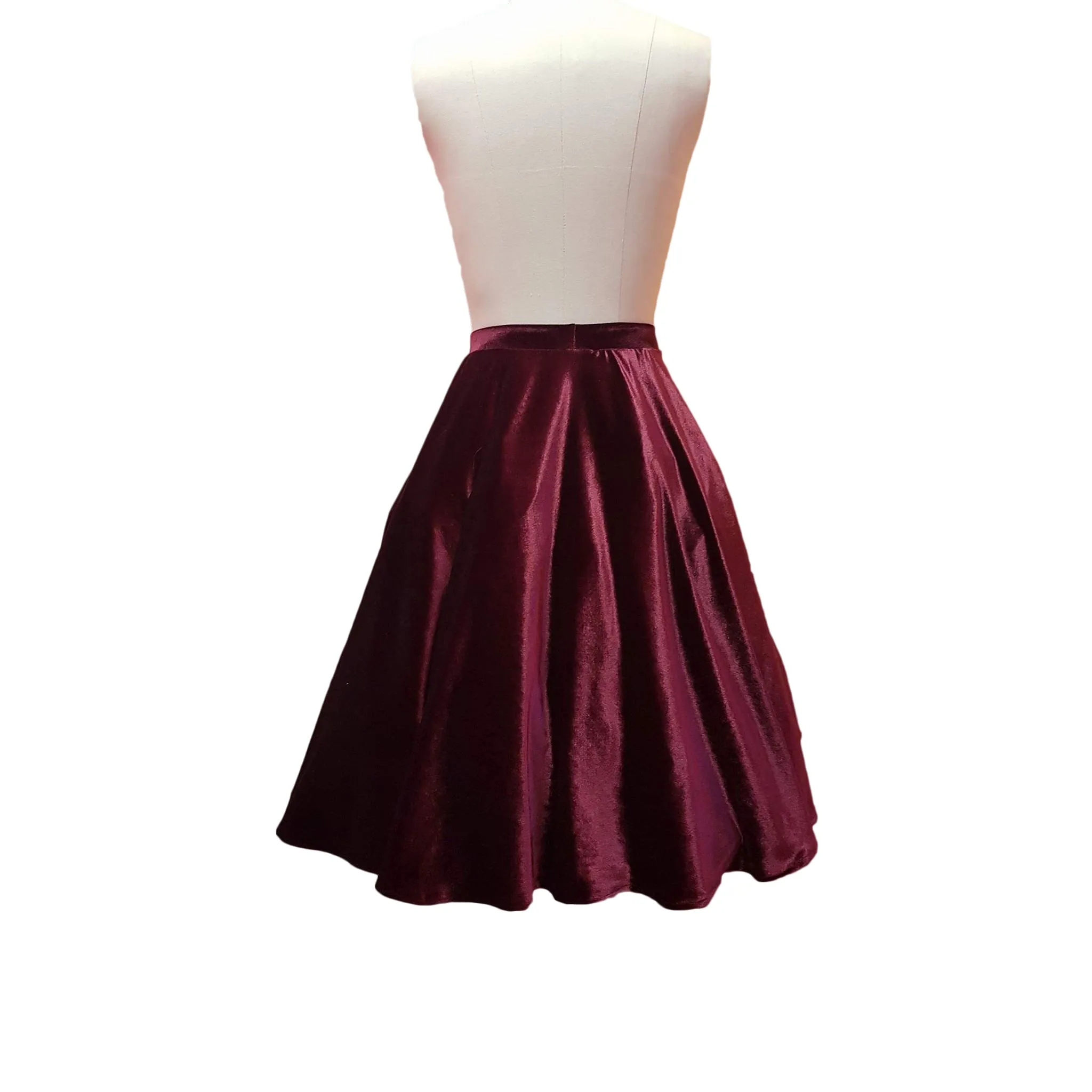 Ethel Skirt - Burgundy