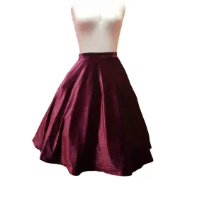 Ethel Skirt - Burgundy