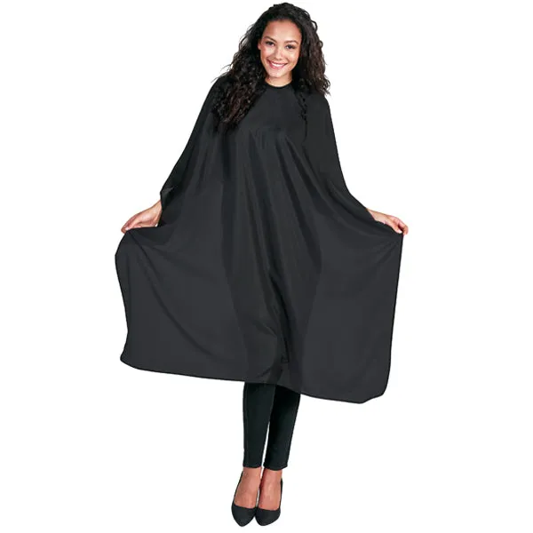 Fashionaire Long Styling Cape, Touch-and-Close Velcro