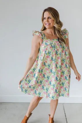 FINAL SALE Summer Lily Babydoll Dress - Curvy