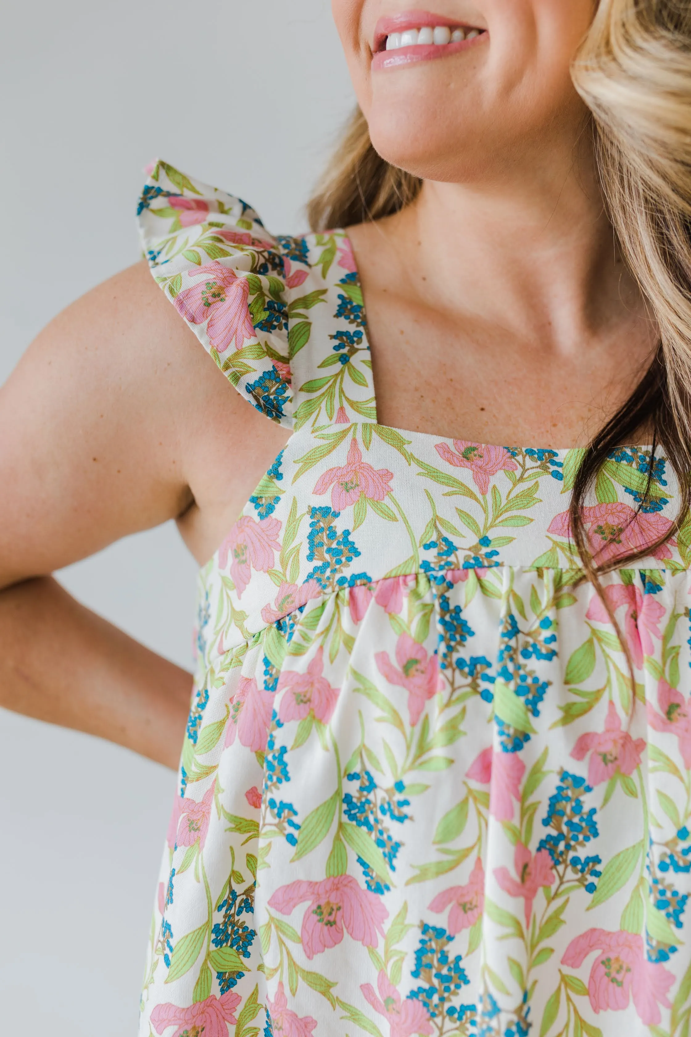 FINAL SALE Summer Lily Babydoll Dress - Curvy
