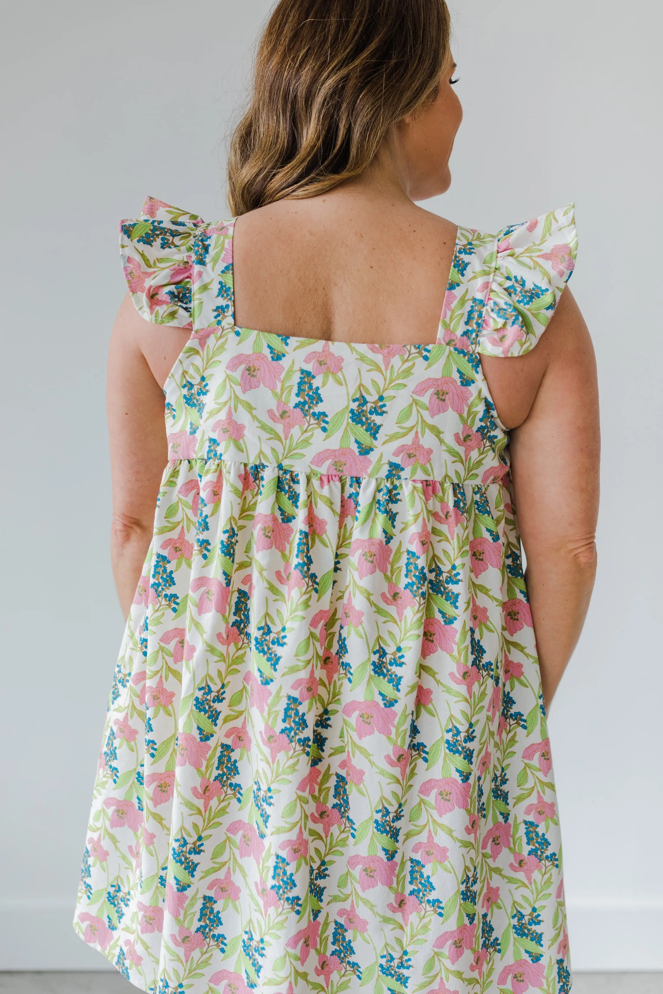 FINAL SALE Summer Lily Babydoll Dress - Curvy